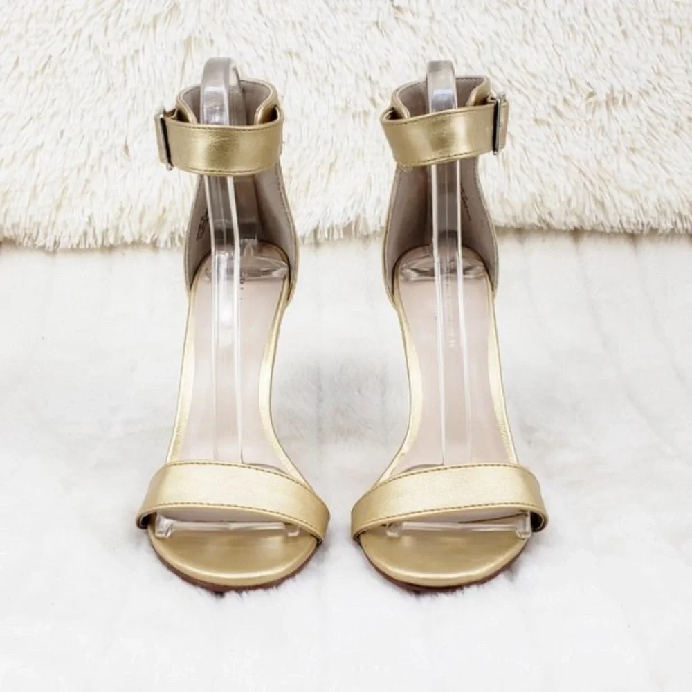 * Pleaser Gold Ankle Strap 5